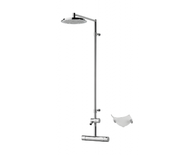 Смеситель с верхним душем rain shower Oras Cubista, 2891