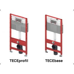 В чем отличие систем инсталляции TECEbase и TECEprofil?