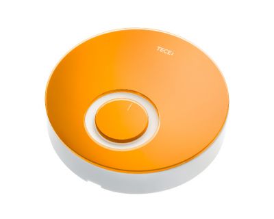 TECEfloor 77400012 Дизайнерская панель комнатного термостата DT, цвет оранжевый корпус серый
