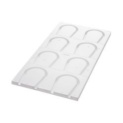 TECEfloor 77520022 Головной элемент без алюминиевого слоя, шаг 125 мм, для легкой системы напольного отопления