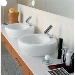 Раковина Laufen Alessi One 52x52 см, с отв. для смесителя, покрытие LCC, 8189714001041