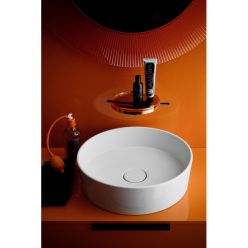 Рукомойник Laufen Kartell [812331] 8.1233.1.000.112.1 42x42 без отв, для смесителя и перелива