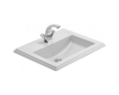 Умывальник встраиваемый Villeroy&Boch Hommage 63x52,5 CeramicPlus, 710263R1