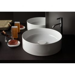 Рукомойник Laufen Kartell [812331] 8.1233.1.000.112.1 42x42 без отв, для смесителя и перелива