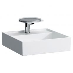 Рукомойник Laufen Kartell [815331] 8.1533.1.000.104.1 46x46 со скрытым переливом