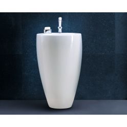 Раковина Laufen Alessi One свободно стоящая 530x530x900 покрытие LCC, без отверстия под смеситель, 8119724001091