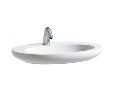 Раковина Laufen Alessi One 75x52 см, с отв. для смесителя, покрытие LCC, 8189724001041