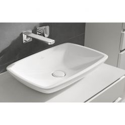 Умывальник накладной Villeroy&Boch Loop&Friends 58,5x38, без отв, CeramicPlus, 515400R1