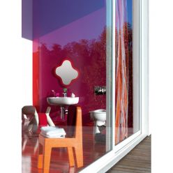 Рукомойник Laufen Florakids [815031] 8.1503.1.062.104.1  45x41, красный