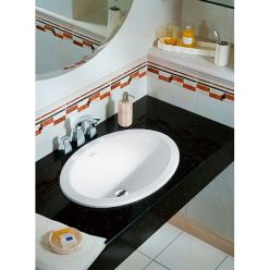 Умывальник встраиваемый Villeroy&Boch Loop&Friends 57x40,5 без отв, CeramicPlus, 615520R1