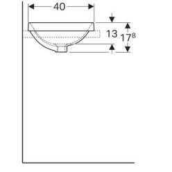 Умывальник Geberit VariForm 55х40 см (500.739.01.2)