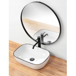 Умывальник на столешницу Rea Marbel