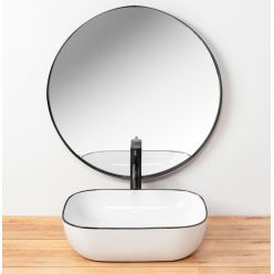 Умывальник на столешницу Rea Marbel