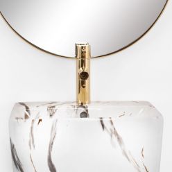 Умывальник Напольный Rea ARIS Marble