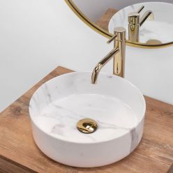 Умывальник на столешницу Rea Sami Marble