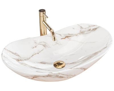 Умывальник на столешницу Rea Royal Lava