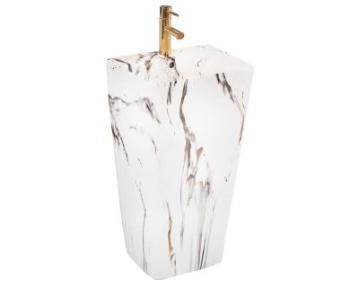 Умывальник Напольный Rea ARIS Marble