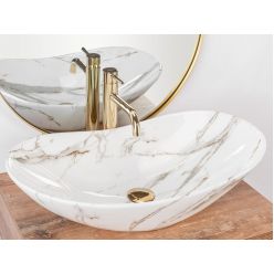 Умывальник на столешницу Rea Royal Lava