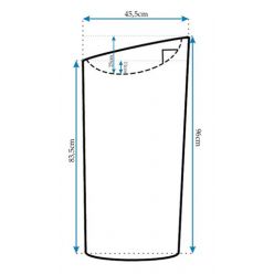Умывальник напольный Rea Molly
