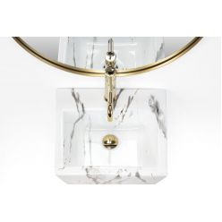 Умывальник напольный Rea Daria Marble