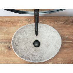 Умывальник на столешницу Rea Sofia Light Stone