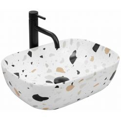Умывальник на столешницу Rea Belinda Terazzo