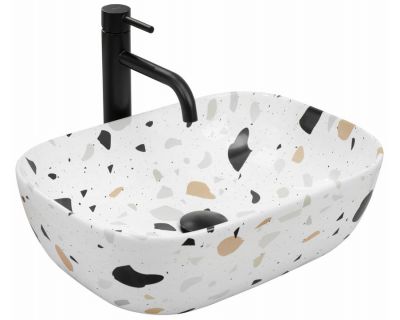 Умывальник на столешницу Rea Belinda Terazzo