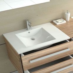 Умывальник врезной Rea Dafne 75