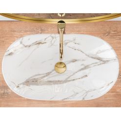 Умывальник на столешницу Rea Royal Lava