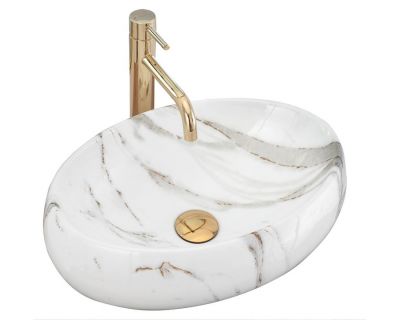 Умывальник на столешницу Rea Linda Lava