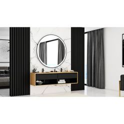 Умывальник врезной Rea Nel Black