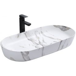 Умывальник на столешницу REA CLEO 81 Lava