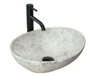 Умывальник на столешницу Rea Sofia Light Stone