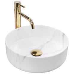 Умывальник на столешницу Rea Sami Marble