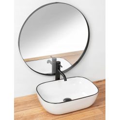 Умывальник на столешницу Rea Marbel