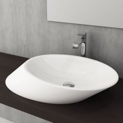 Умывальник-чаша Bocchi Vessel 56x39 1013-001-0125 белая
