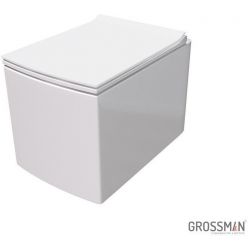 Унитаз подвесной Grossman GR-4460S 51x35 сиденье Duroplast, микролифт