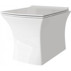 Унитаз подвесной Grossman GR-4461S 51x35 сиденье Duroplast, микролифт