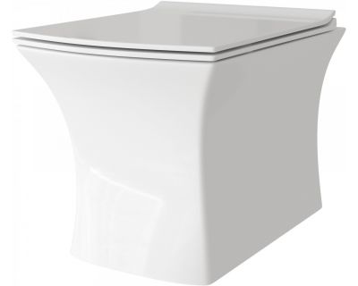 Унитаз подвесной Grossman GR-4461S 51x35 сиденье Duroplast, микролифт