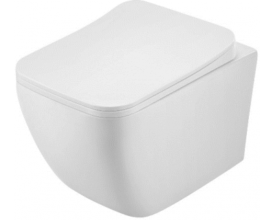 Унитаз подвесной Grossman GR-4462S 52x36 сиденье Duroplast, микролифт, белый