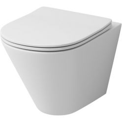 Унитаз подвесной Grossman GR-4477 49х36 безободковый/тонкая крышка