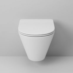 Унитаз подвесной Grossman GR-4477 49х36 безободковый/тонкая крышка