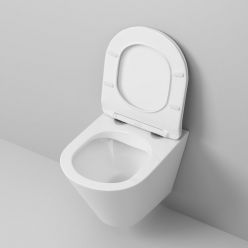 Унитаз подвесной Grossman GR-4477 49х36 безободковый/тонкая крышка