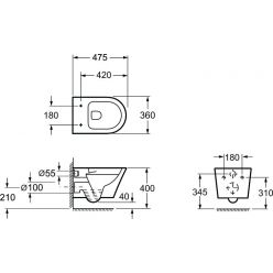 Унитаз подвесной Grossman Modern GR-P3011 SoftClose