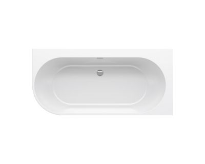 Акриловая ванна Ravak FREEDOM Corner L 170x80, слив-перелив хром, XC00100041