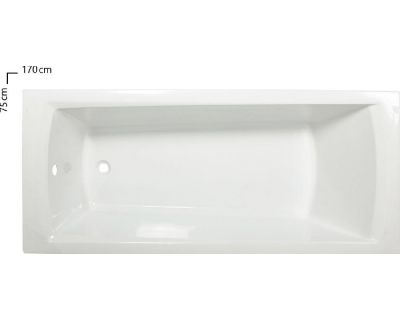 Акриловая ванна Ravak Domino Plus 180х80, C651R00000