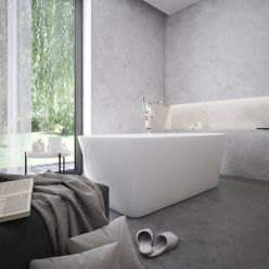 Акриловая ванна Ravak Solo 178x80, черный слив, XC00100036