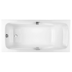 Ванна чугунная 170x80 Jacob Delafon Repos E2915-00,с отверстиями для ручек