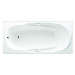 Ванна чугунная 170x80 Jacob Delafon Adagio E2910-00, с отверстиями для ручек