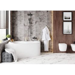 Ванна акриловая Vagnerplast Selena 147x100 L левая